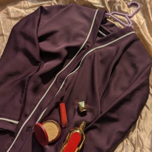 Dark Purple Grace Abaya