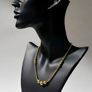 Golden Pearl Necklace